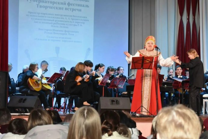 Творческие встречи в поселке Тамала Творческие встречи в поселке Тамала
