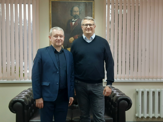 Встреча с директором Брестского музыкального колледжа им. Г. Ширмы Встреча с директором Брестского музыкального колледжа им. Г. Ширмы