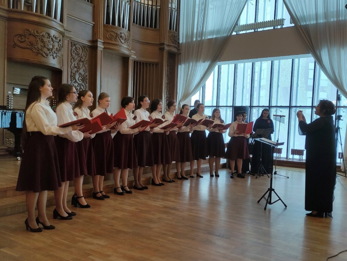 Отчётный концерт хорового отделения Пензенского музыкального колледжа