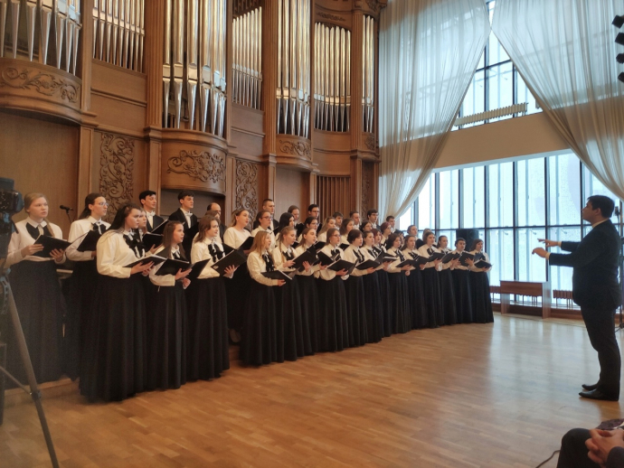 Отчётный концерт хорового отделения Пензенского музыкального колледжа 2