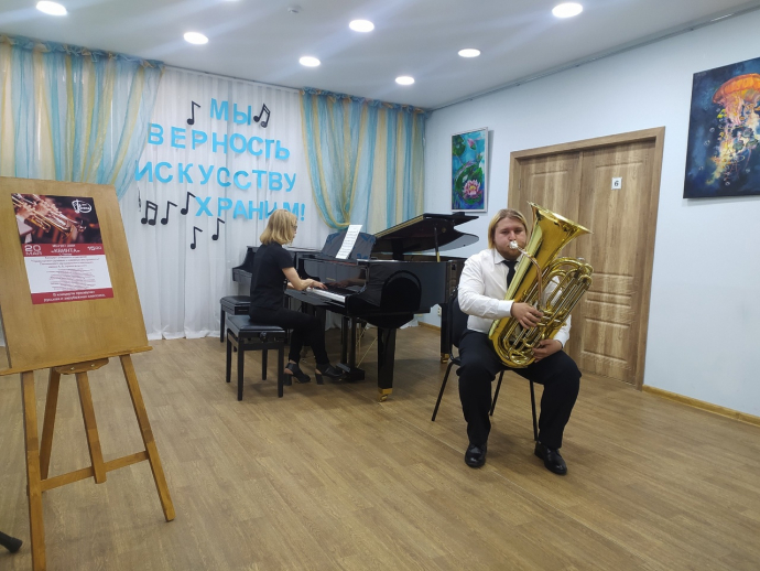 Концерт студентов отделения "Духовые инструменты" в ДШИ "Квинта" 0 Концерт студентов отделения "Духовые инструменты" в ДШИ "Квинта" 0