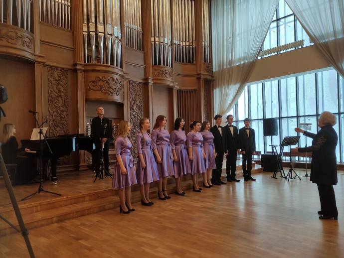 Отчётный концерт хорового отделения Пензенского музыкального колледжа 1