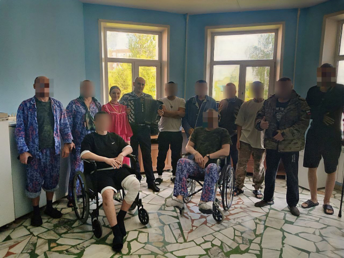 Концерт в госпитале Концерт в госпитале