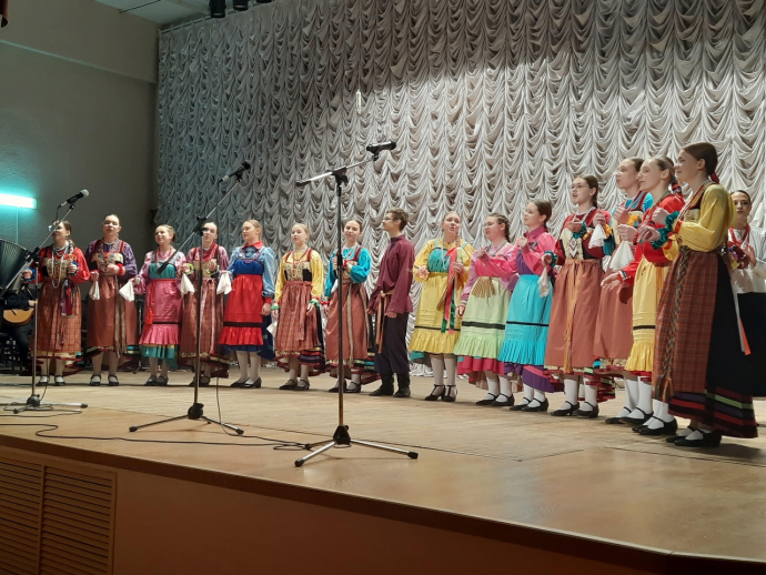 Юбилей отделения "Сольное и хоровое народное пение" Юбилей отделения "Сольное и хоровое народное пение"